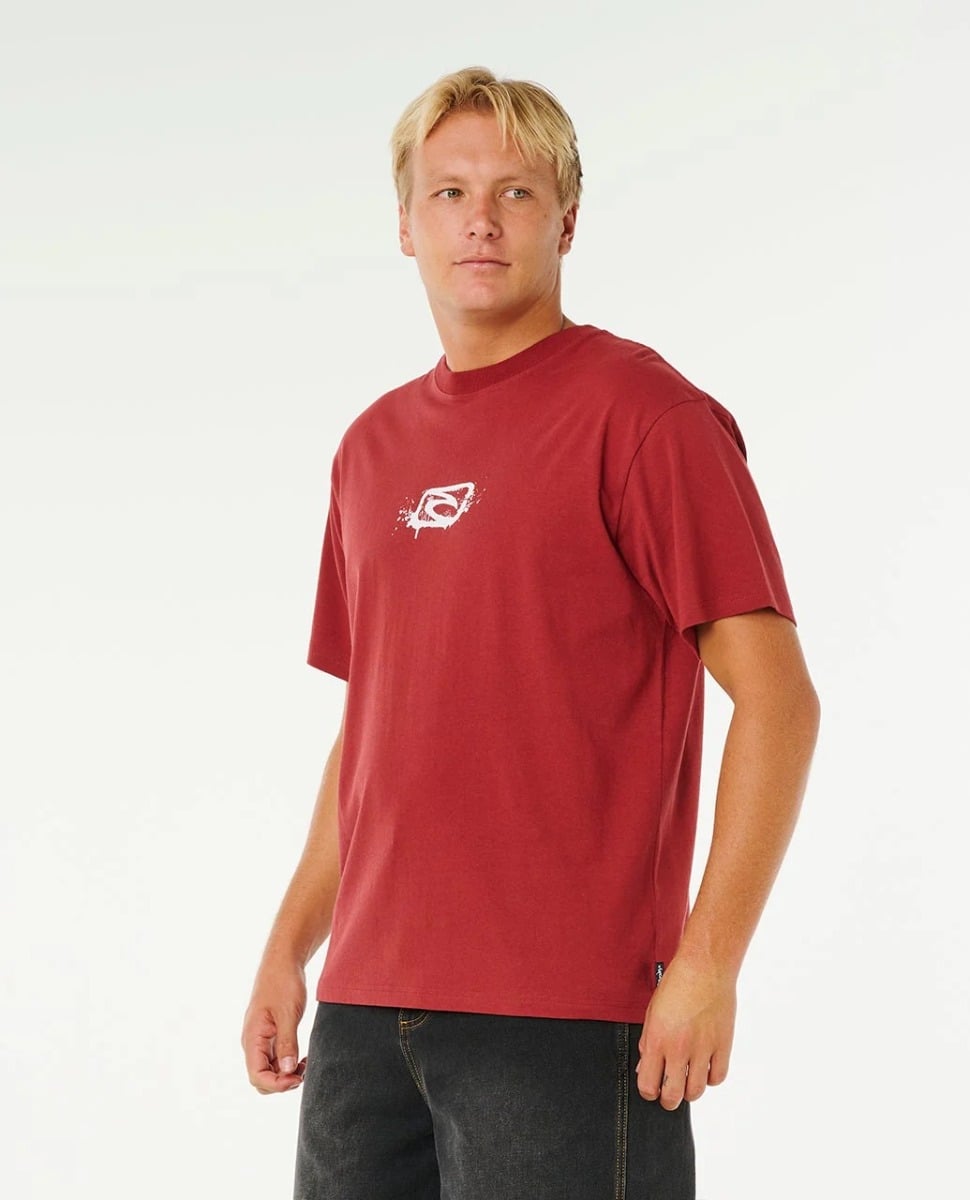 Rip Curl Medina Inner Vision Spray Tee - Merlot