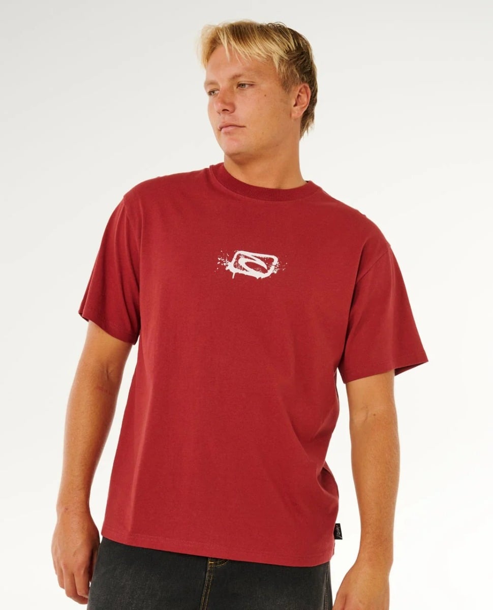 Rip Curl Medina Inner Vision Spray Tee - Merlot