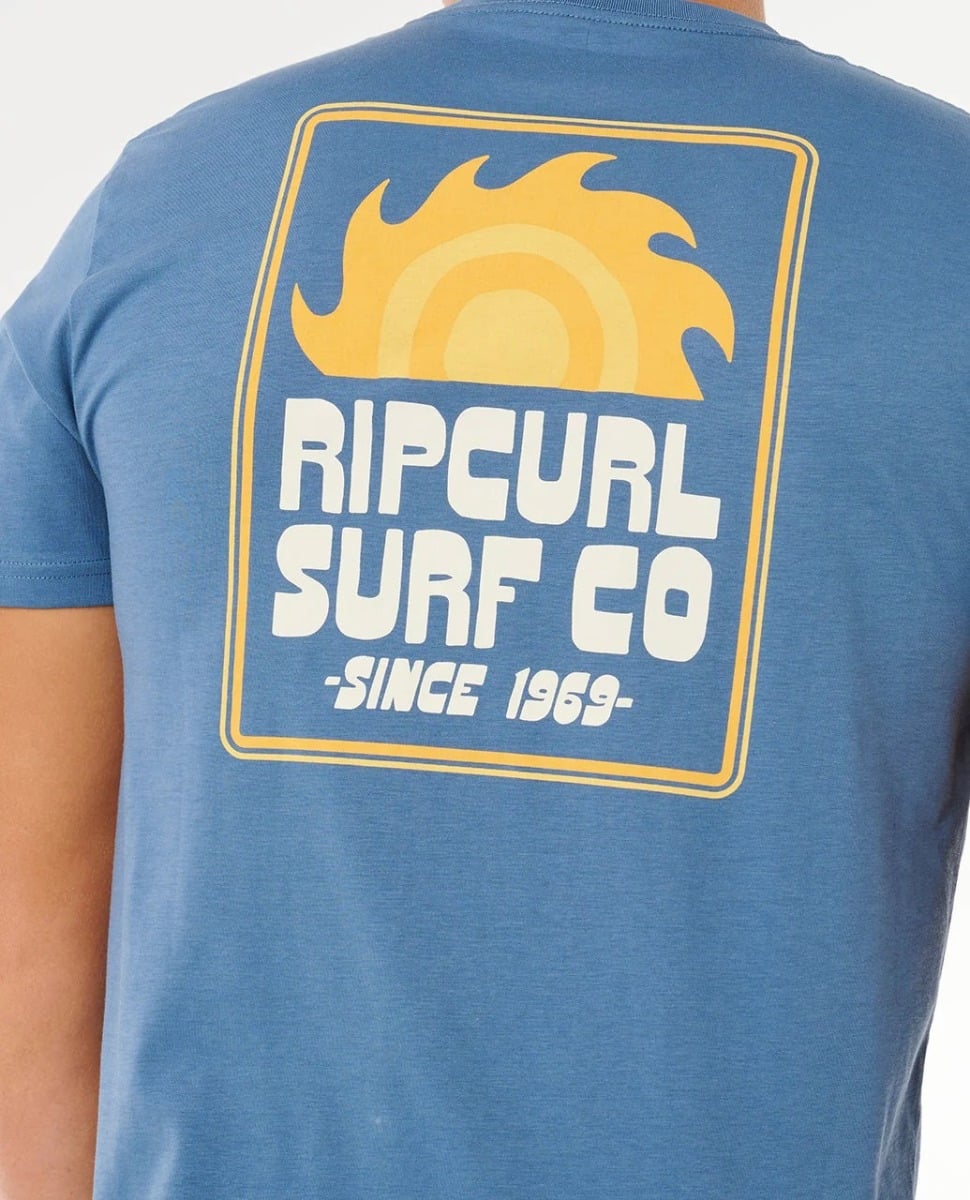 Rip Curl Pacific Rinse Sunrise Tee - Bluefin