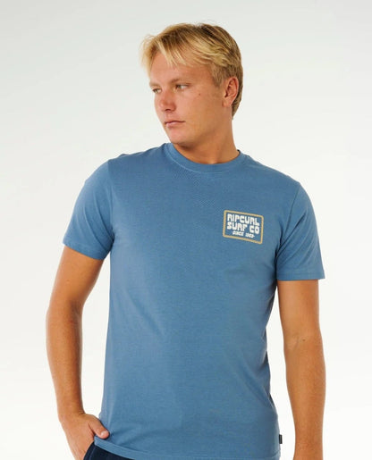 Rip Curl Pacific Rinse Sunrise Tee - Bluefin