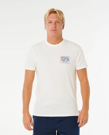 Rip Curl Pacific Rinse Sunrise Tee in Bone