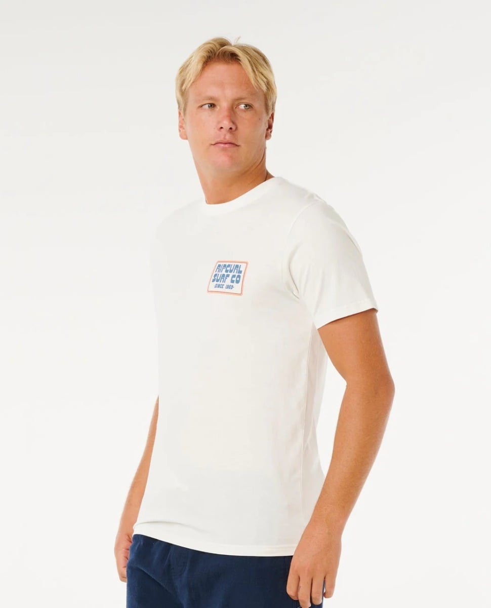 Rip Curl Pacific Rinse Sunrise Tee - Bone