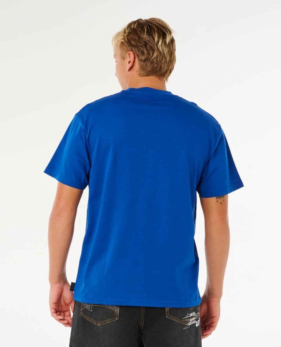 Rip Curl Inner Visions Blast Over Tee - Electric Cobalt