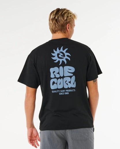 Rip Curl Pacific Rinse Glass Off Tee - Black