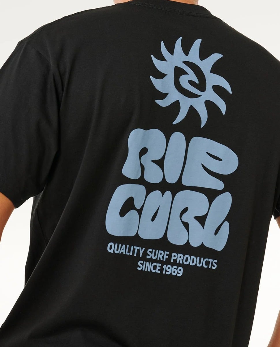 Rip Curl Pacific Rinse Glass Off Tee - Black