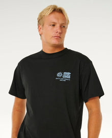 Rip Curl Pacific Rinse Glass Off Tee - Black