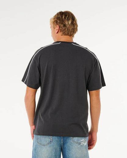 Rip Curl Inner Visions Panel Tee - Washed Black