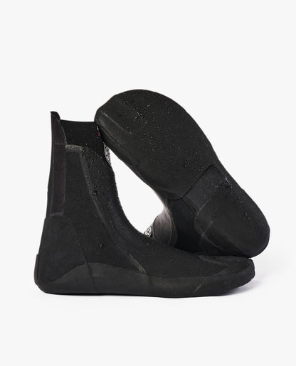 Rip Curl Rubber Soul Plus 3mm Hidden Split Toe Boots in Black