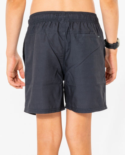 Rip Curl Bondi Boys Volley Boardshorts - Black