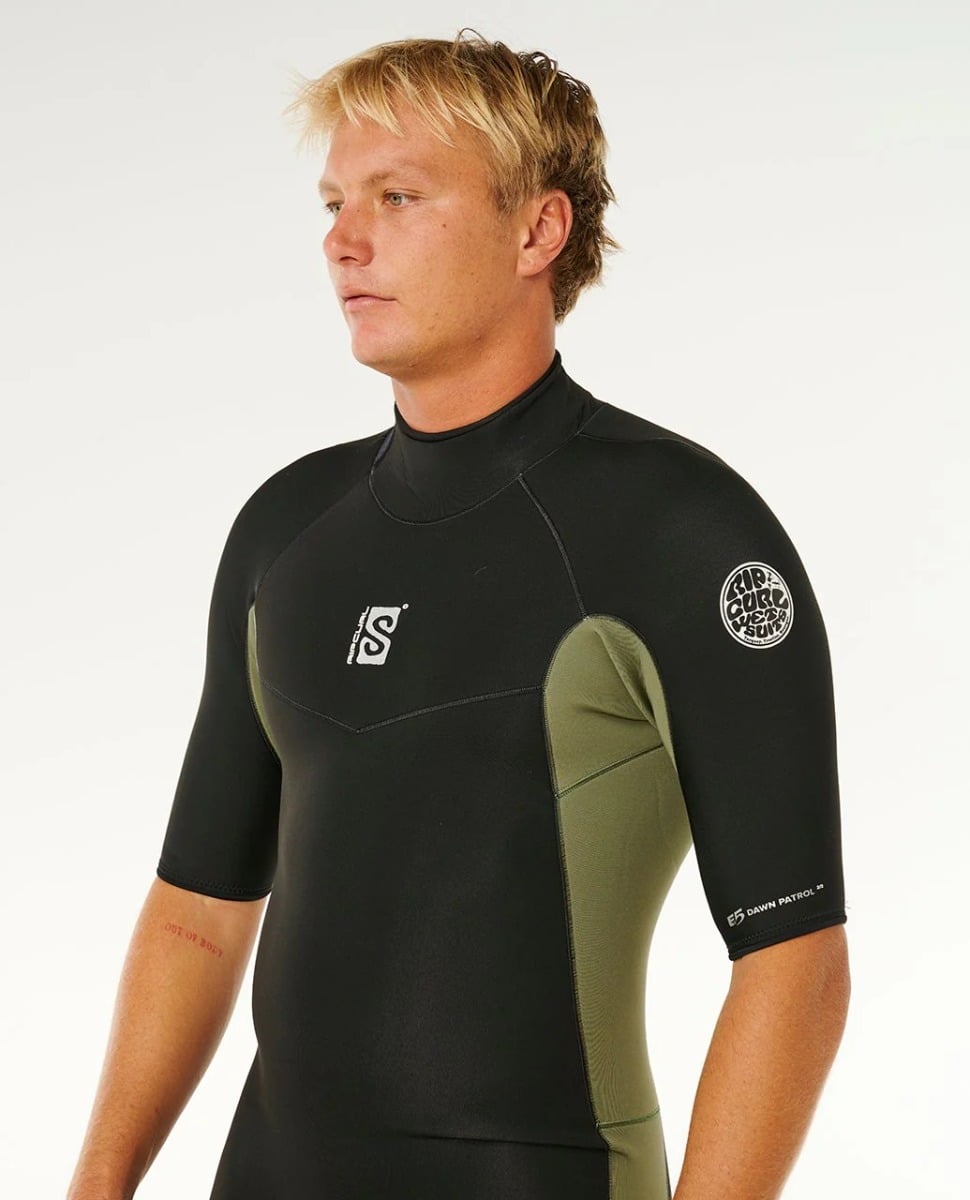 Rip Curl Dawn Patrol Back Zip 2mm Shorty 2026 - Deep Cactus