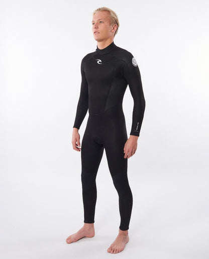 Rip Curl Freelite 5/3mm Men's Back Zip Wetsuit 2025 - Black