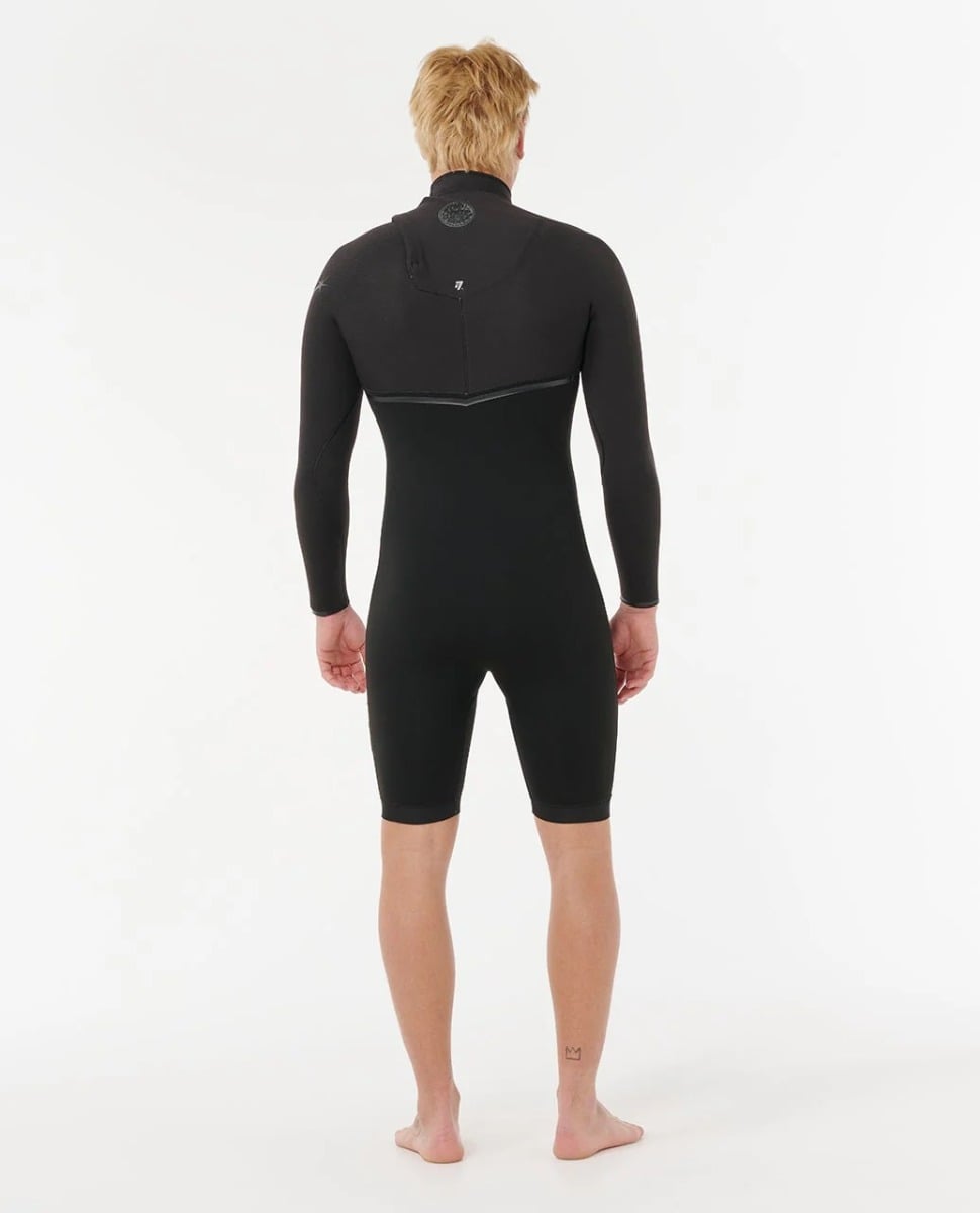 Rip Curl E-Bomb Zip-Free Long Sleeve 2mm Shorty 2026 - Black