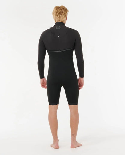 Rip Curl E-Bomb Zip-Free Long Sleeve 2mm Shorty 2026 - Black