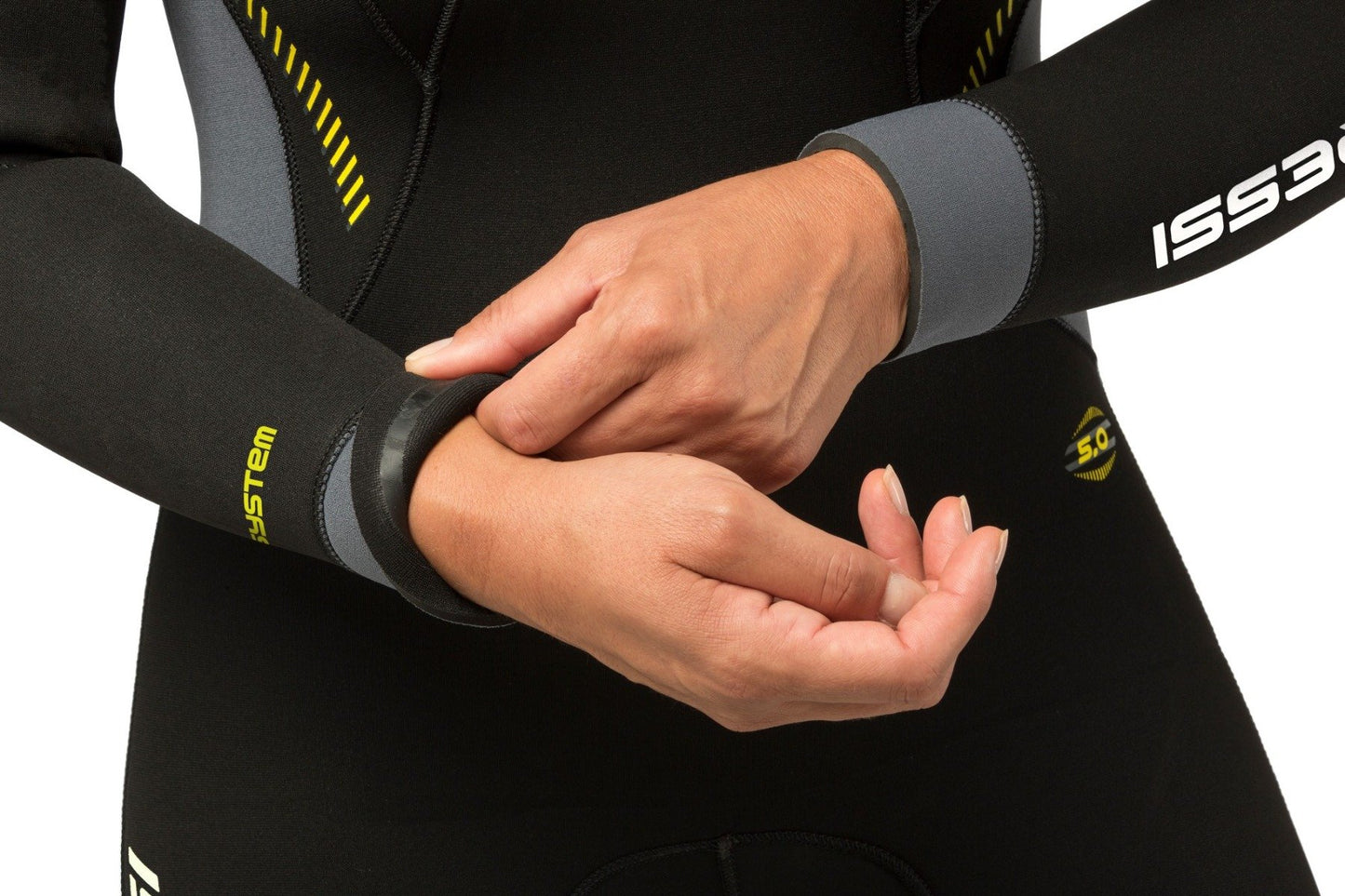 Cressi Fast Lady Monopiece 5mm Dive Wetsuit - wrist