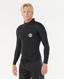 Rip Curl Ultimate Search Long Sleeve Hooded Vest - Black