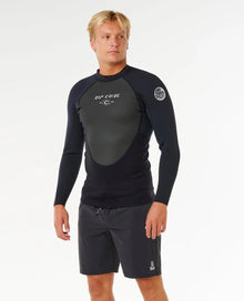 Rip Curl Omega 1.5mm Wetsuit Top - Black
