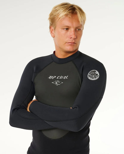 Rip Curl Omega 1.5mm Wetsuit Top - Black