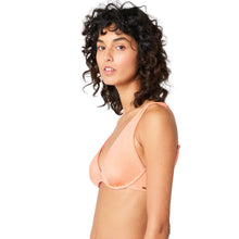 Rip Curl Modern Rib B-C Cup Women's Bikini Top - Coral