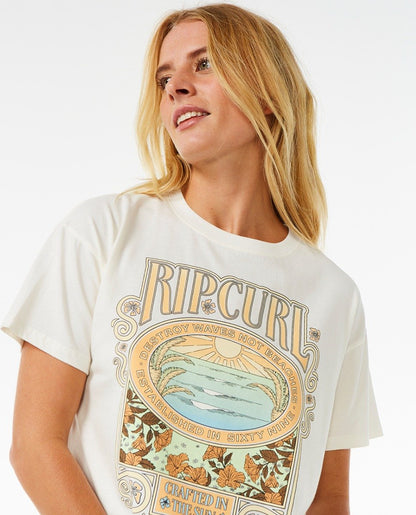 Rip Curl Long Days Women's Relaxed Tee - Bone