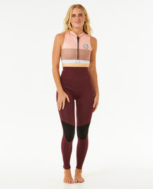 Rip Curl G Bomb 1/5mm Long Jane Womens Summer Wetsuit - Plum