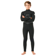 Rip Curl Junior Dawn Patrol 4/3 Chest Zip Wetsuit - Black/Multi - Buy online today