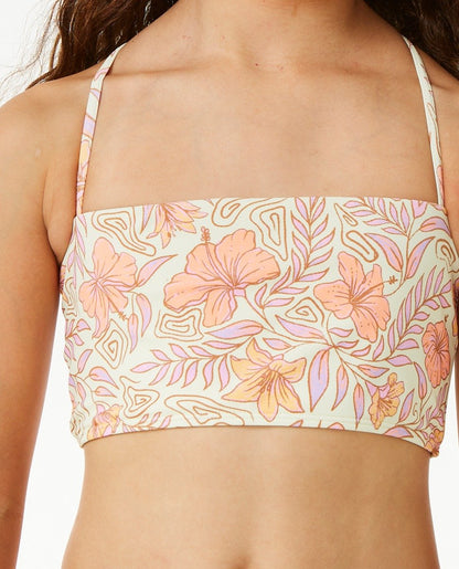 Rip Curl Hidden Tropic Girls Bikini - Lemon Ice