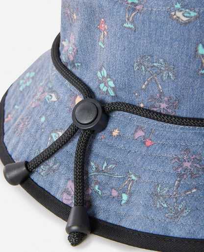 Rip Curl Revo Revo Boys Wide Brim Hat - Dark Blue