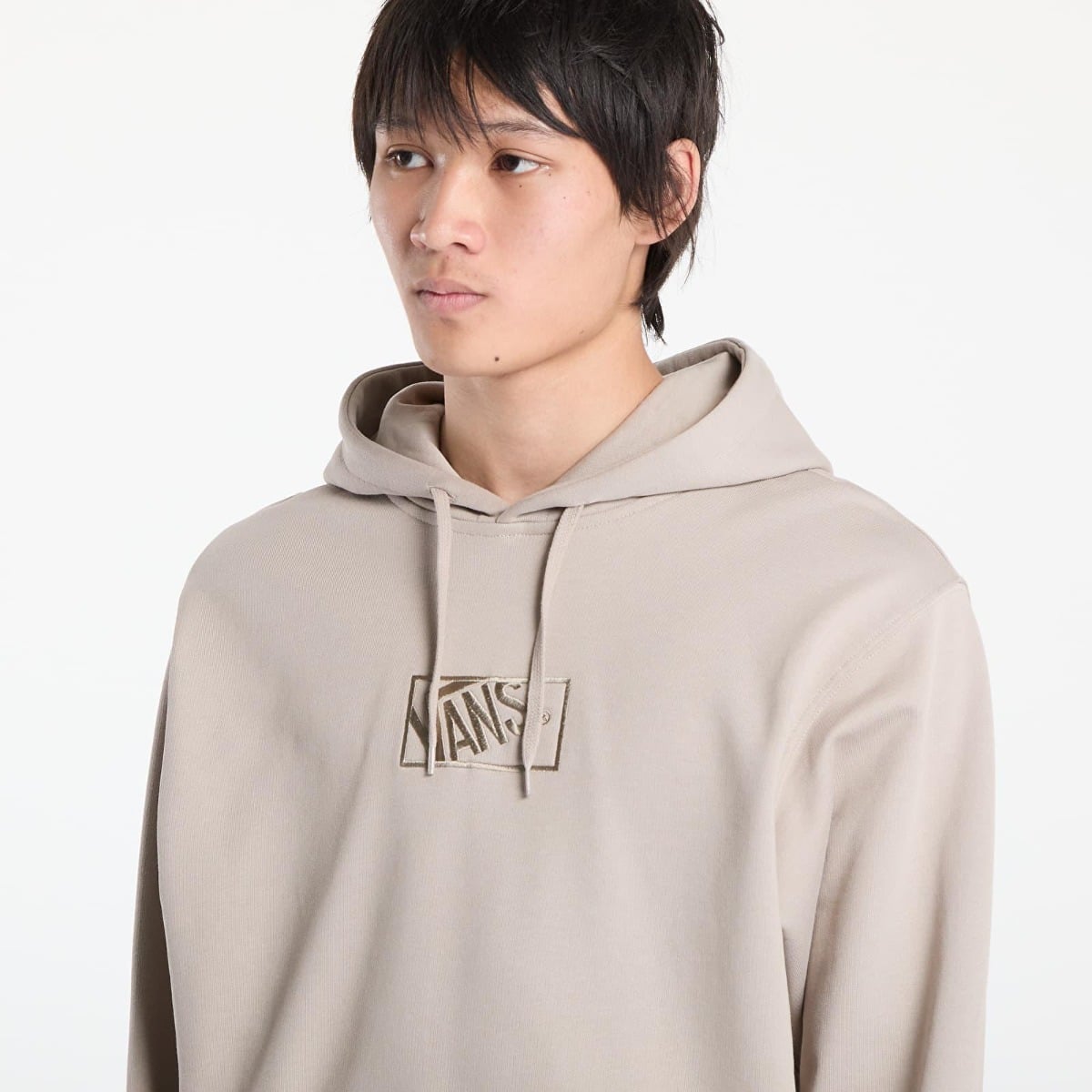 Vans Blocked Box Pull Over Hoodie - Mushroom