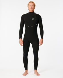 Rip Curl Flashbomb 3/2mm Zip Free Wetsuit - Black