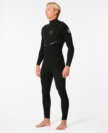 Rip Curl Flash Bomb 3/2mm Zip Free Wetsuit - Black