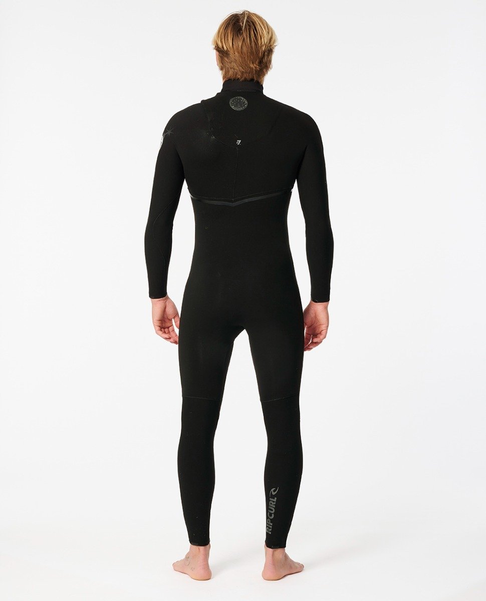 Rip Curl Flash Bomb 3/2mm Zip Free Wetsuit - Black