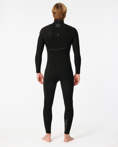 Rip Curl Flash Bomb 3/2mm Zip Free Wetsuit - Black