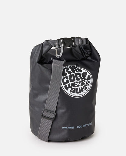 Rip Curl Surf Series Barrel Bag 20L - Black/Grey