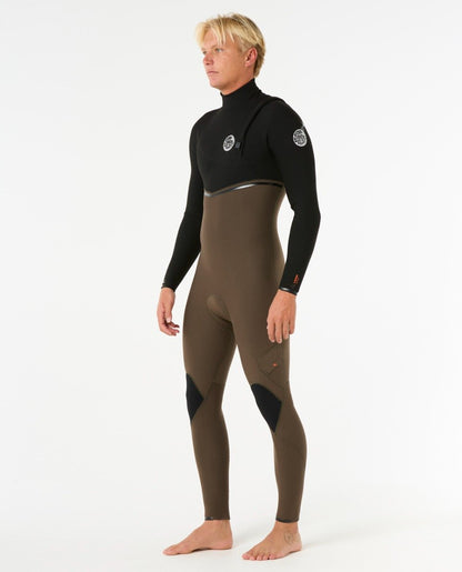 Rip Curl E-Bomb 4/3mm Men's Zip Free Wetsuit 2025 - Deep Rock