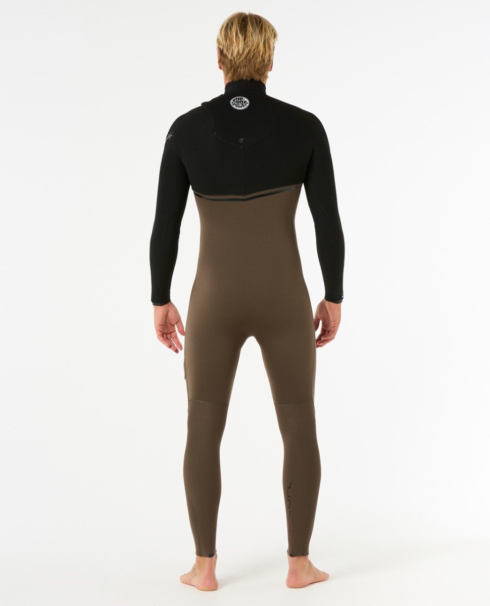Rip Curl E-Bomb 4/3mm Men's Zip Free Wetsuit 2025 - Deep Rock