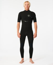 Rip Curl Dawn Patrol 3/2mm Mens Back Zip Wetsuit - Black