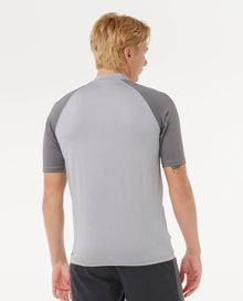 Rip Curl Shock UPF Rash Top - Grey Marle