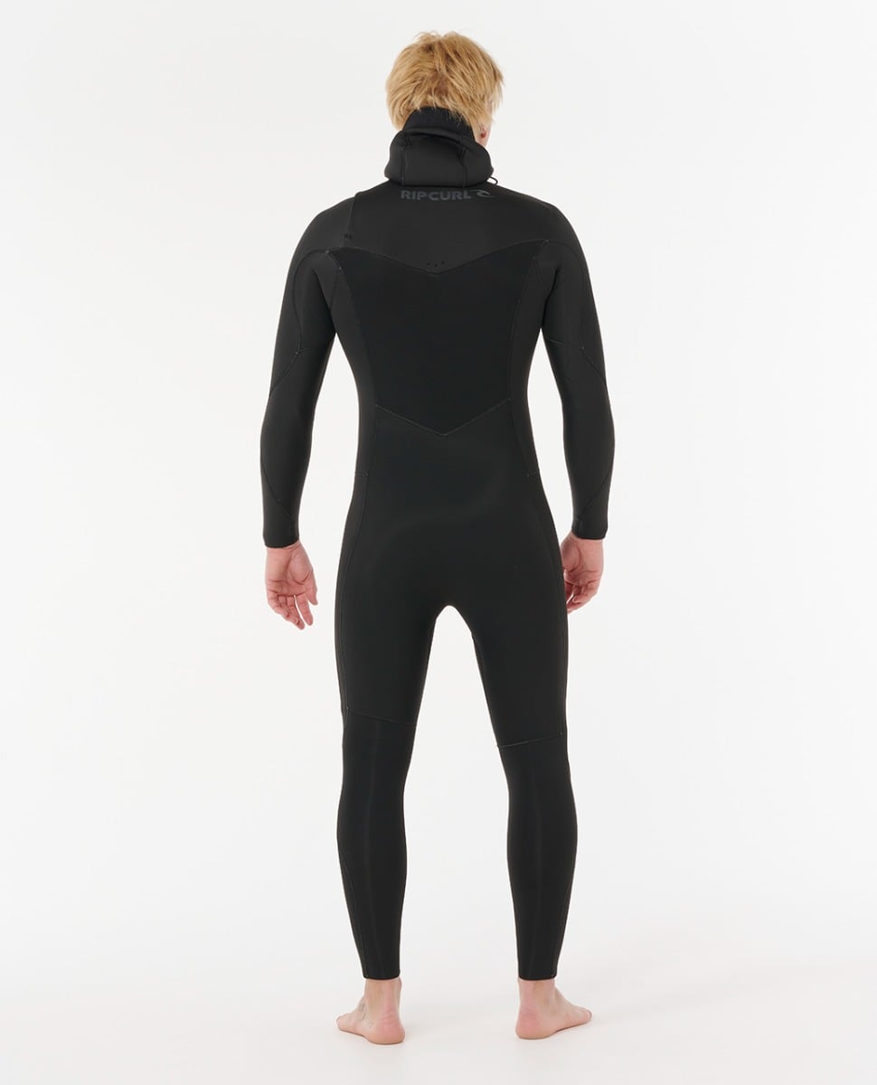 Rip Curl Dawn Patrol Hooded 5/4mm Winter Wetsuit 2026 - Black