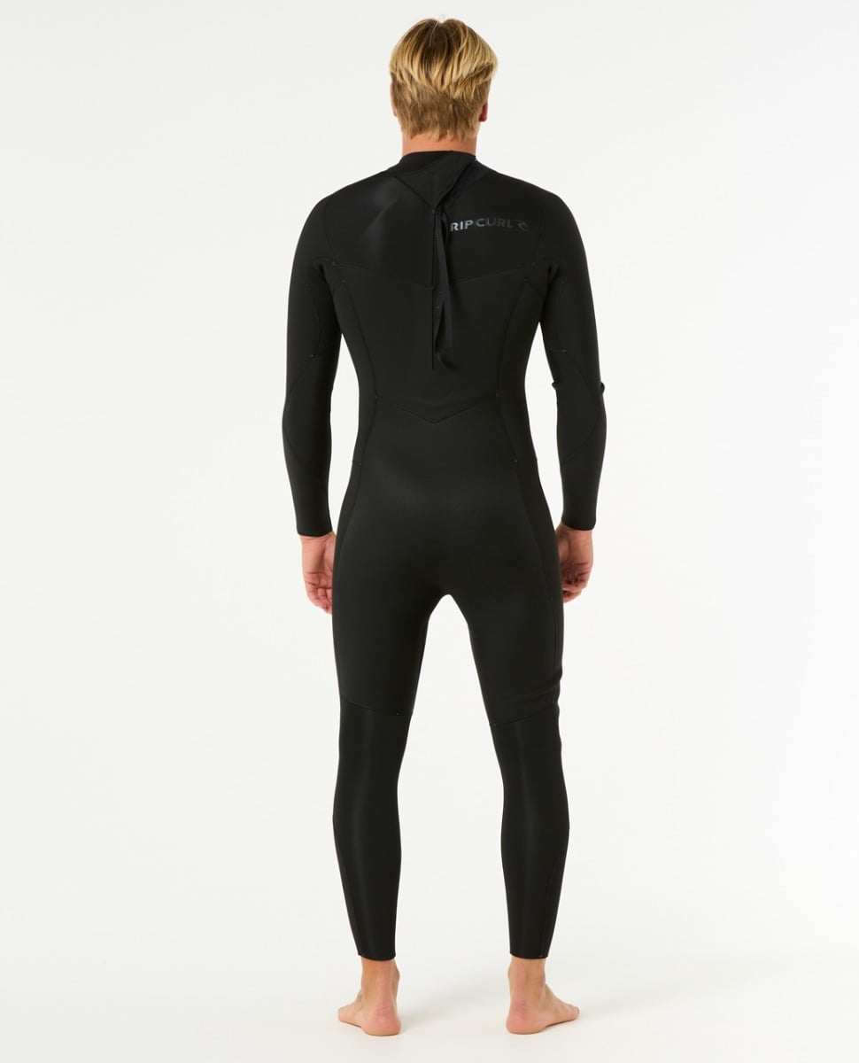 Rip Curl Dawn Patrol Back Zip 5/3mm Winter Wetsuit 2026 - Black