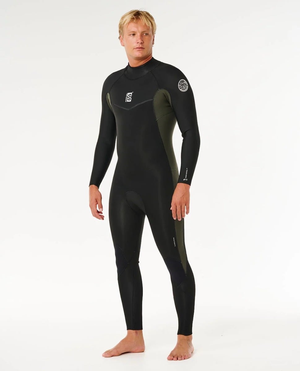 Rip Curl Dawn Patrol Back Zip 3/2mm Summer Wetsuit 2026 - Deep Cactus