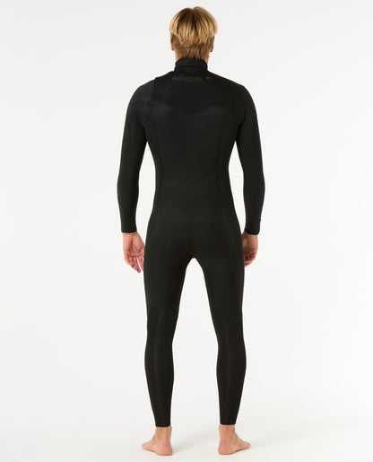 Rip Curl Dawn Patrol Pro Chest Zip 4/3mm Wetsuit 2026 - Black