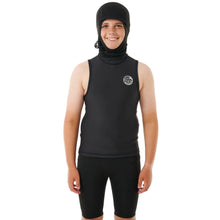 Rip Curl Kids Flashbomb Polypro Hooded Vest - Black