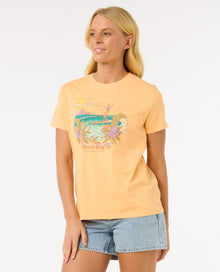Rip Curl Gliding Women's Standard Tee - Pastel Orange