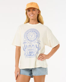 Rip Curl San Carlos Women's Heritage Tee - Bone