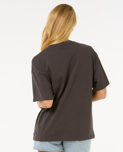Rip Curl Luna Women's Heritage Tee - Washed Black
