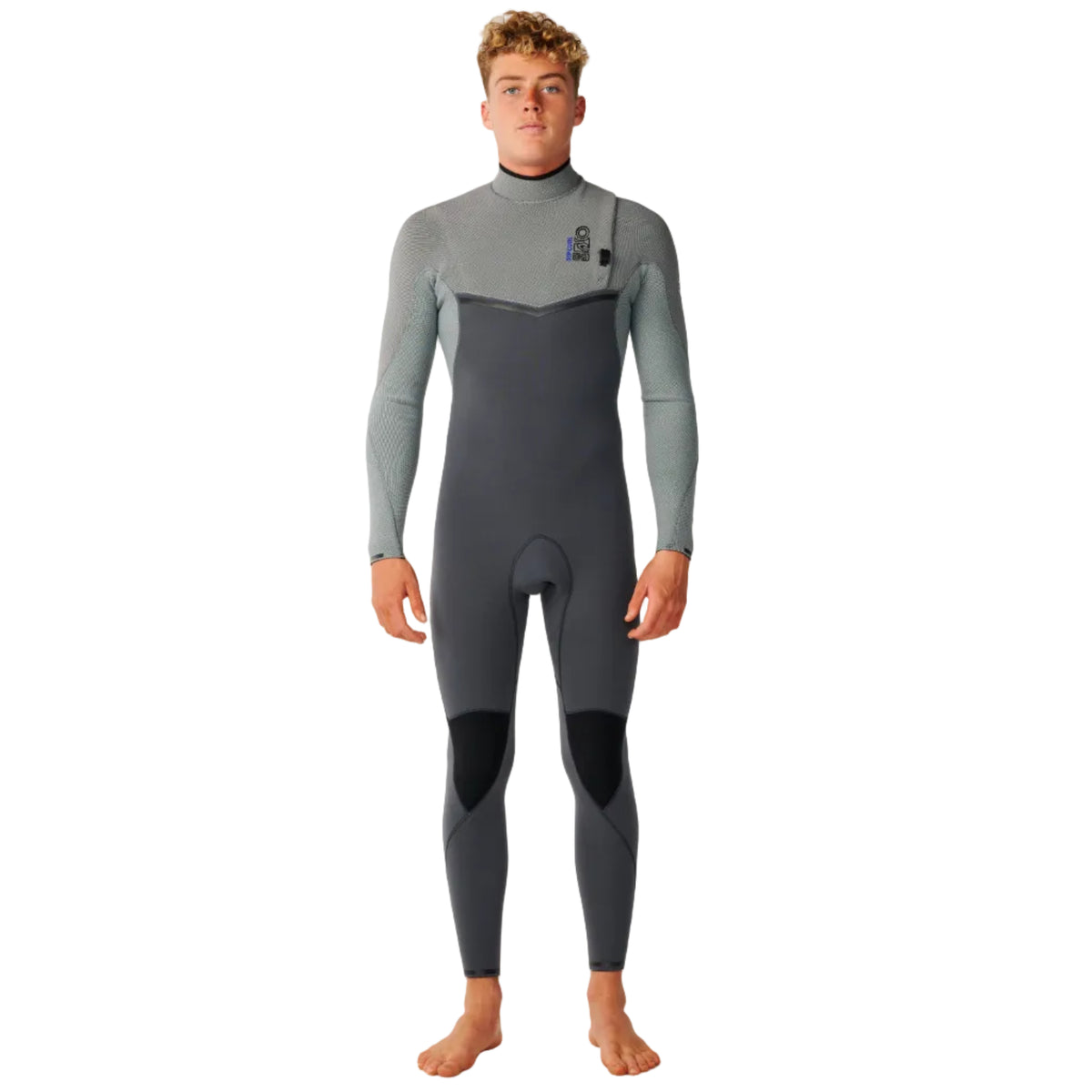 Rip Curl Mens E-Bomb Zip Free 5/3mm Winter Wetsuit 2026 - Charcoal Grey