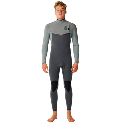 Rip Curl Mens E-Bomb Zip Free 5/3mm Winter Wetsuit 2026 - Charcoal Grey