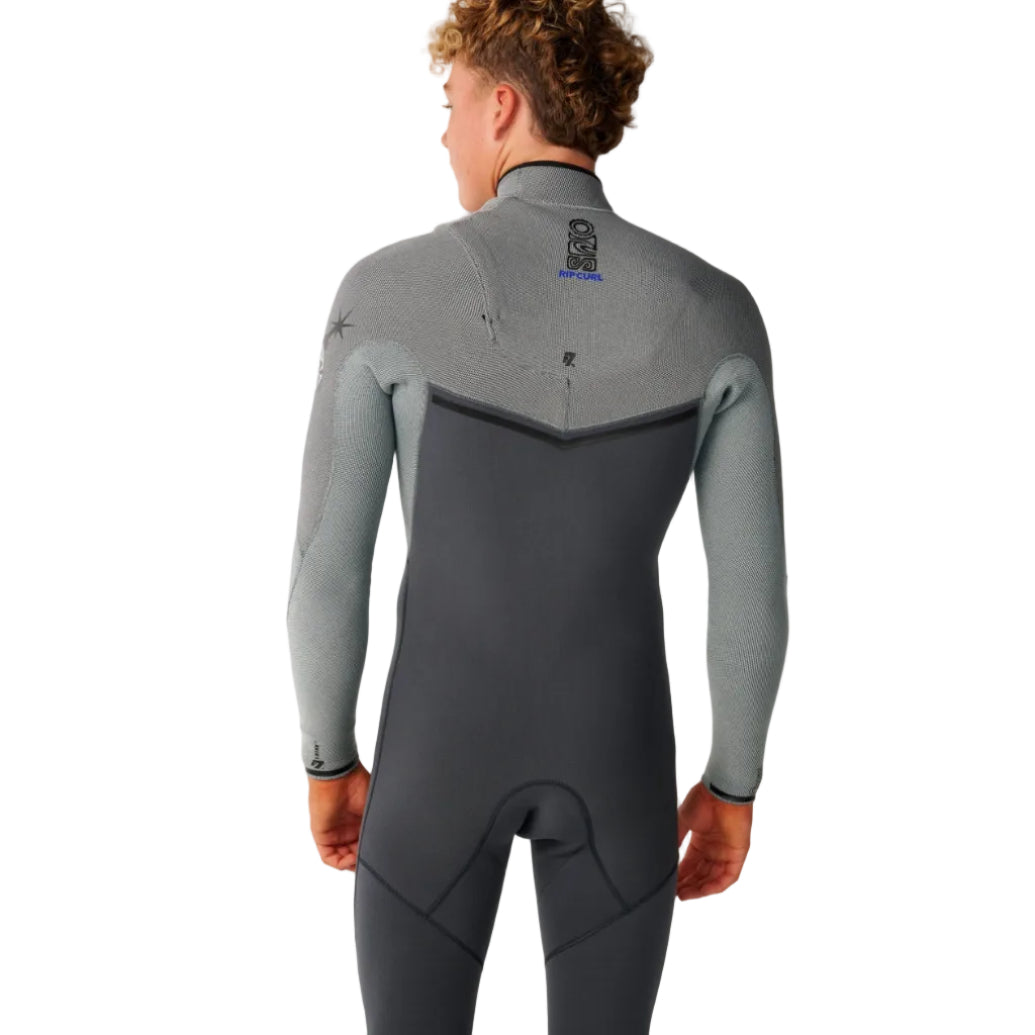 Rip Curl Mens E-Bomb Zip Free 5/3mm Winter Wetsuit 2026 - Charcoal Grey