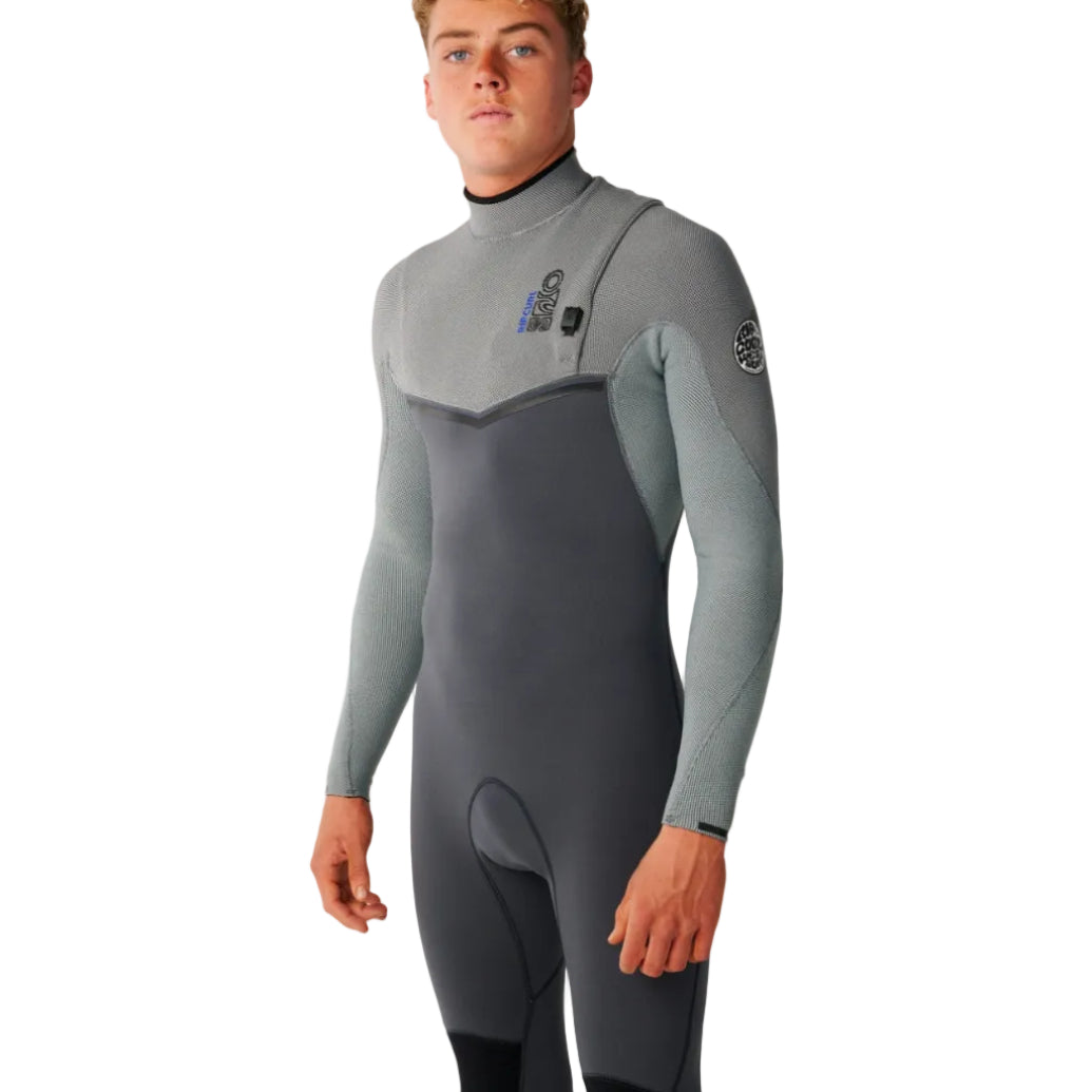 Rip Curl Mens E-Bomb Zip Free 5/3mm Winter Wetsuit 2026 - Charcoal Grey