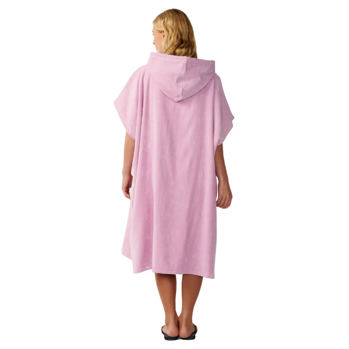 Rip Curl Womens Icon Hooded Towel Poncho - Mauve